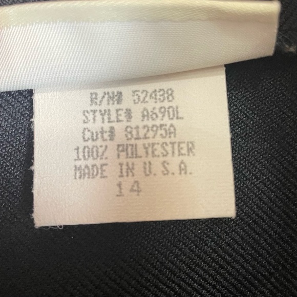 Girls’ Vintage Y2K 90s The Limited Mini Skirt- Black- Size 14 - Picture 5 of 9